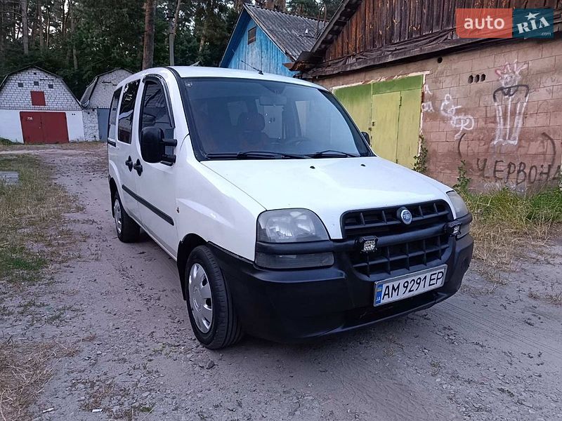 Мінівен Fiat Doblo 2001 в Житомирі фото 7 Мінівен Fiat Doblo 2001 в Житомирі