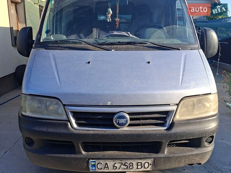 Грузовой фургон Fiat Ducato 2004 в Звенигородке