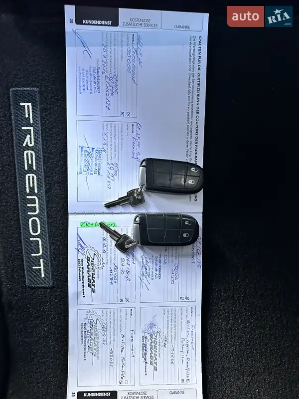 Внедорожник / Кроссовер Fiat Freemont 2014 в Луцке документ