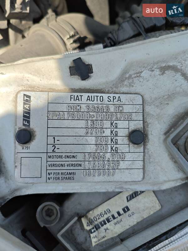 Хэтчбек Fiat Punto 1993 в Днепре