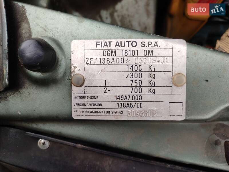 Хэтчбек Fiat Ritmo 1986 в Кривом Роге