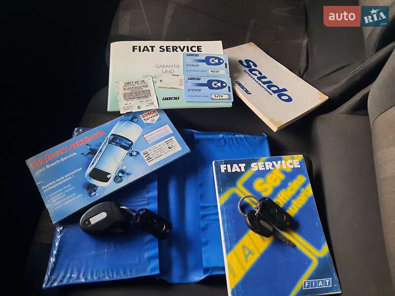 Минивэн Fiat Scudo 2001 в Воловце фото 28 Минивэн Fiat Scudo 2001 в Воловце