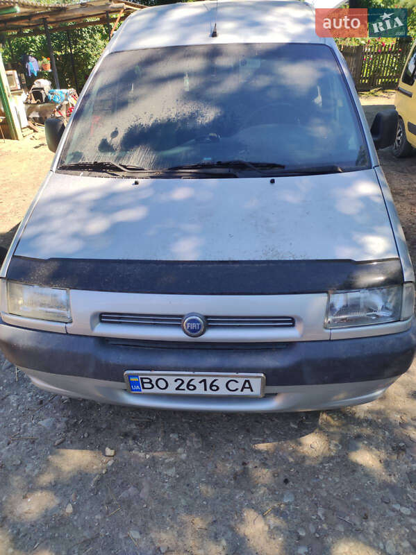 Минивэн Fiat Scudo 2002 в Залещиках фото Минивэн Fiat Scudo 2002 в Залещиках