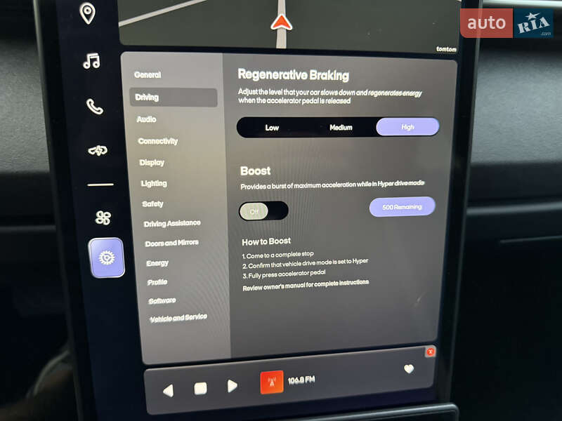 Внедорожник / Кроссовер Fisker Ocean 2023 в Тернополе фото 46 Внедорожник / Кроссовер Fisker Ocean 2023 в Тернополе