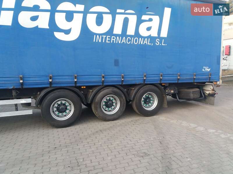 Тентованный борт (штора) - полуприцеп Fliegl SDS 350 2005 в Львове