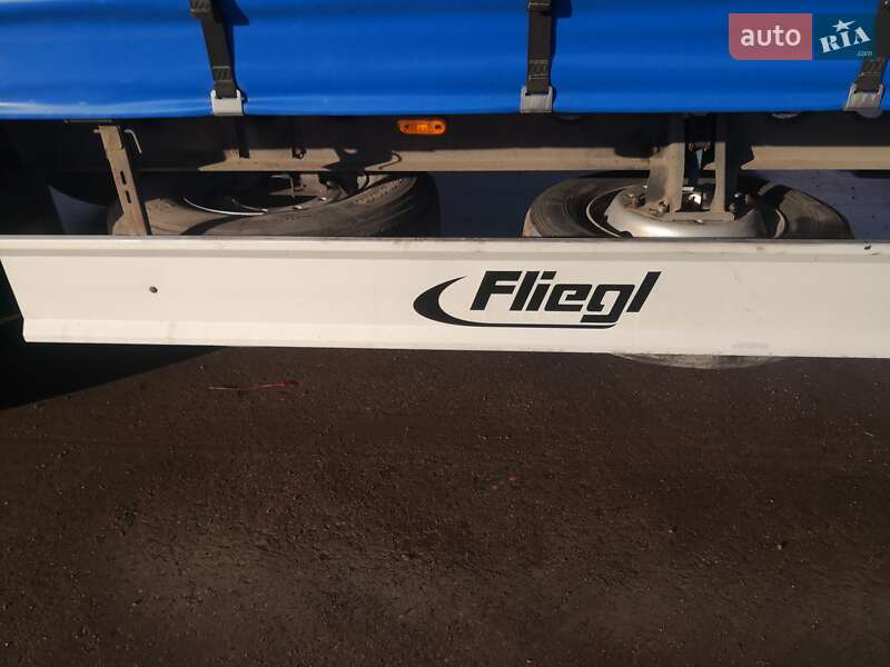 Тентований борт (штора) - напівпричіп Fliegl SDS 350 2018 в Кам'янському