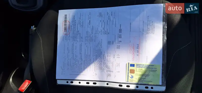 Микровэн Ford B-Max 2014 в Луцке документ
