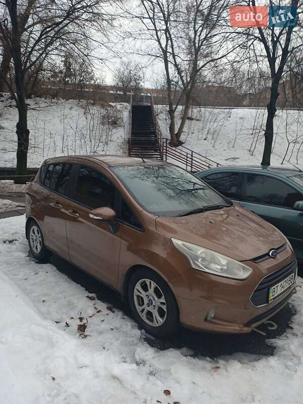 2013 Ford B-MAX, VIN WF0KXXERJKDP56820:plate — фото 1 (autoria)