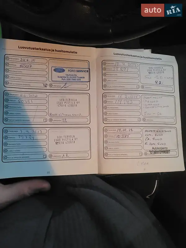 Минивэн Ford C-Max 2012 в Калуше документ 5 фото Минивэн Ford C-Max 2012 в Калуше документ