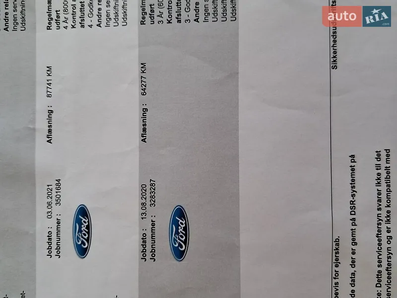 Минивэн Ford C-Max 2018 в Полтаве документ