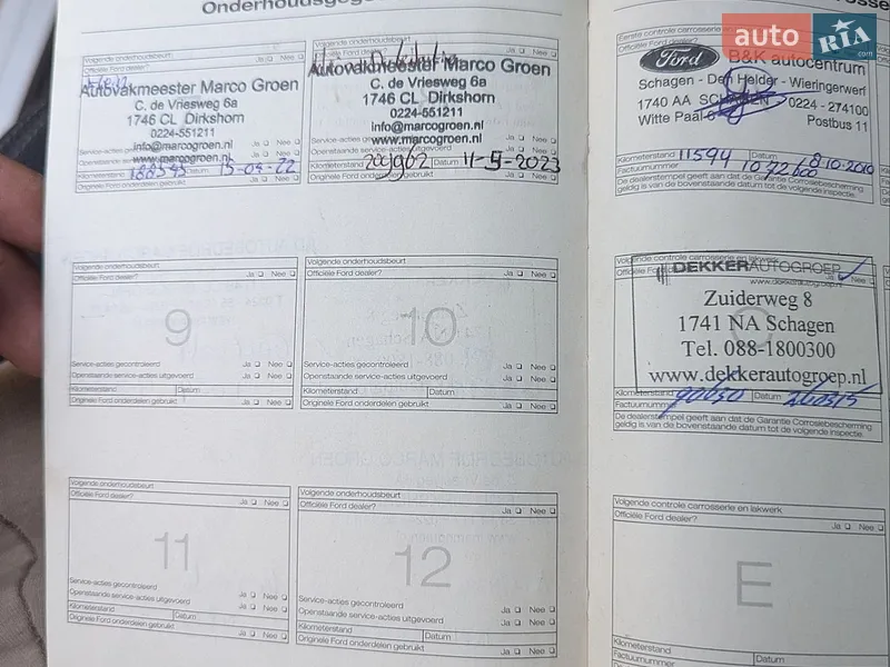 Мінівен Ford C-Max 2009 в Рівному документ
