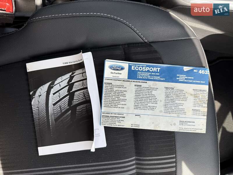 Внедорожник / Кроссовер Ford EcoSport 2022 в Львове