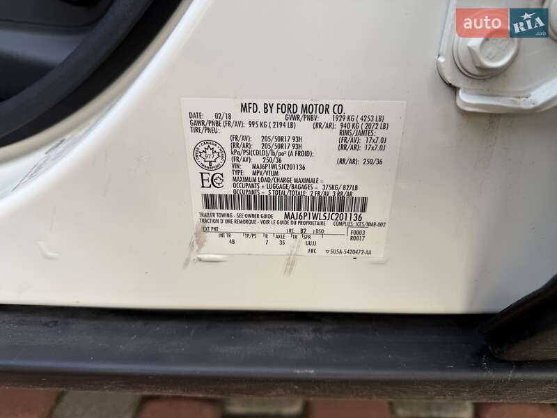 Позашляховик / Кросовер Ford EcoSport 2018 в Києві