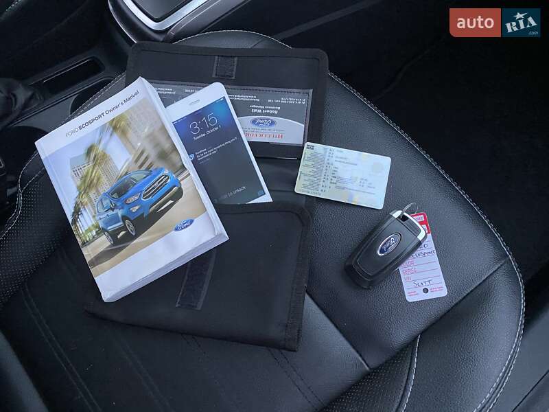 Внедорожник / Кроссовер Ford EcoSport 2019 в Одессе