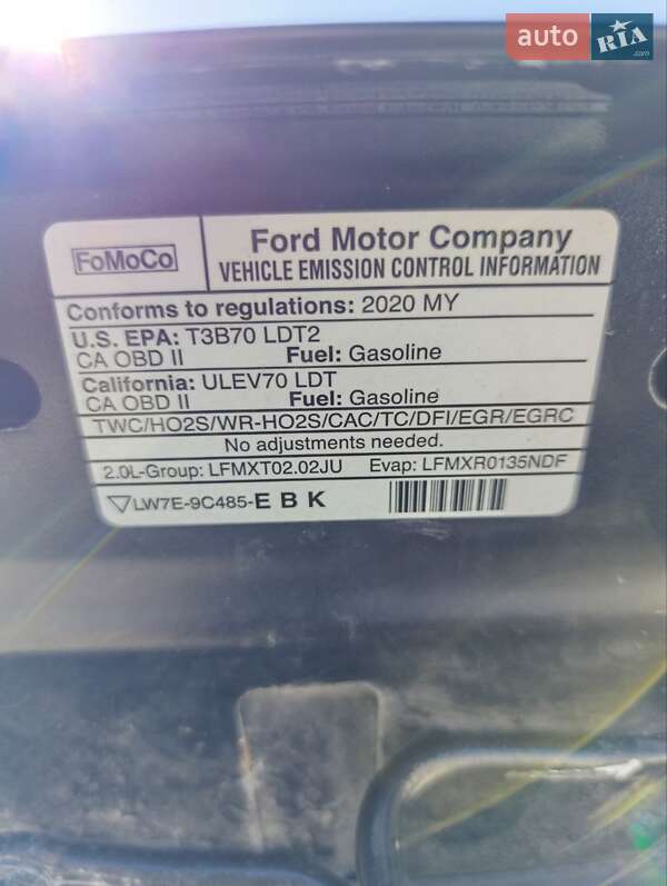 Внедорожник / Кроссовер Ford Edge 2020 в Калуше