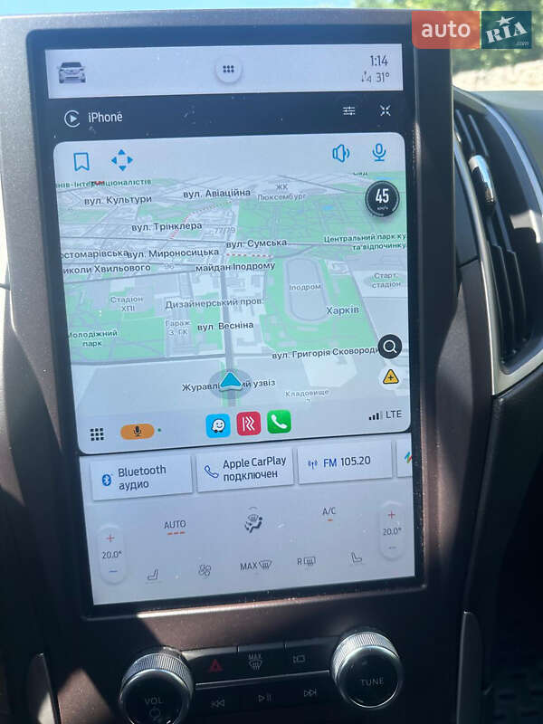 Внедорожник / Кроссовер Ford Edge 2021 в Харькове