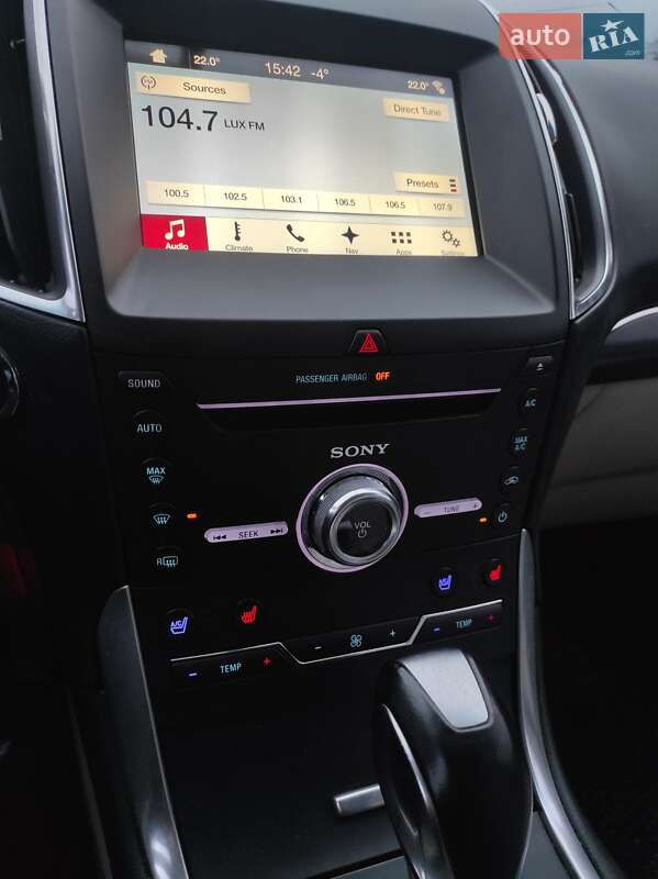 Позашляховик / Кросовер Ford Edge 2018 в Львові