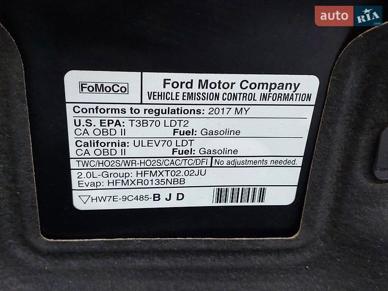 Внедорожник / Кроссовер Ford Edge 2017 в Дубно
