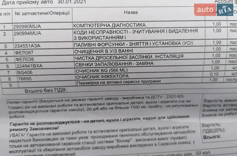 Внедорожник / Кроссовер Ford Escape 2012 в Киеве документ