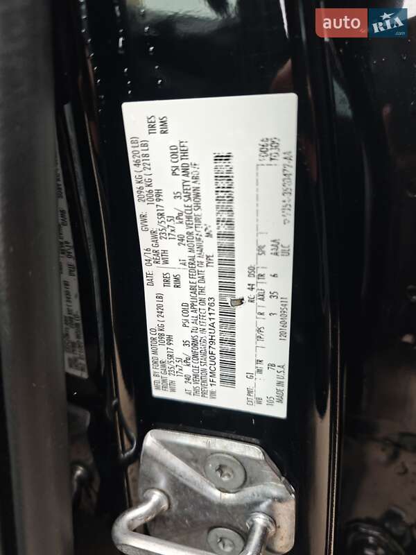 Позашляховик / Кросовер Ford Escape 2016 в Сумах