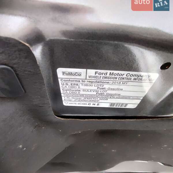 Внедорожник / Кроссовер Ford Escape 2018 в Дубно