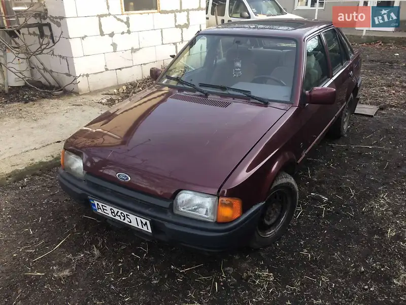 Ford Escort 1990 VIN WF0BXXGCABLM55397 фото оголошення 8 з 38