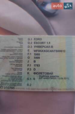 Универсал Ford Escort 1996 в Киеве