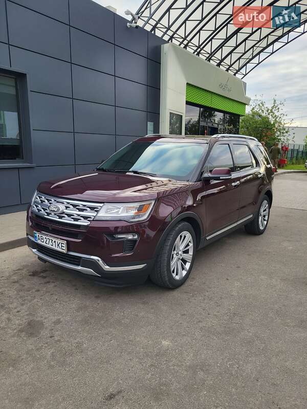 Внедорожник / Кроссовер Ford Explorer 2018 в 