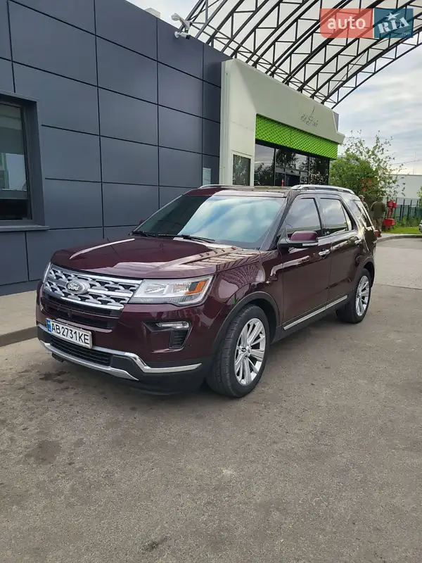 Внедорожник / Кроссовер Ford Explorer 2018 в 