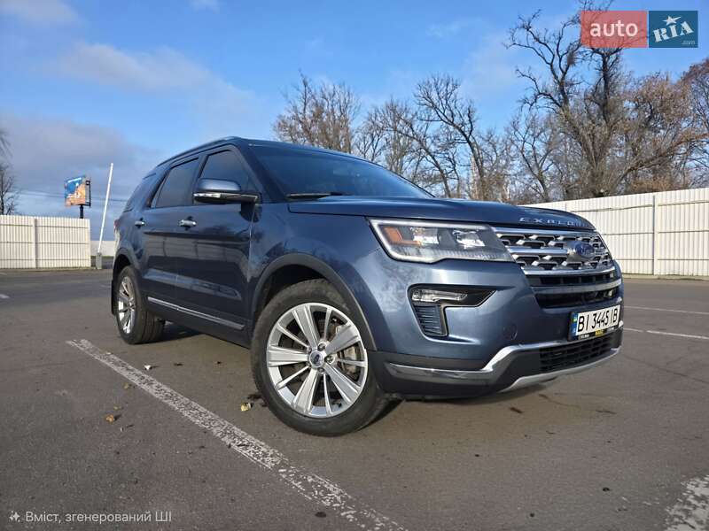 Позашляховик / Кросовер Ford Explorer 2019 в Кременчуці фото 2 Позашляховик / Кросовер Ford Explorer 2019 в Кременчуці