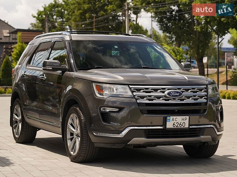 Позашляховик / Кросовер Ford Explorer 2018 в Луцьку фото 3 Позашляховик / Кросовер Ford Explorer 2018 в Луцьку