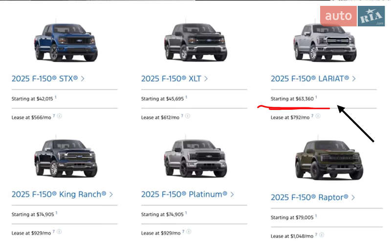 Пикап Ford F-150 2017 в Черновцах