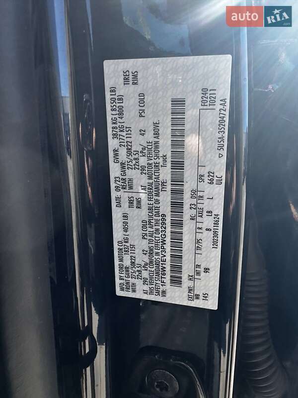 Пикап Ford F-150 2023 в Киеве