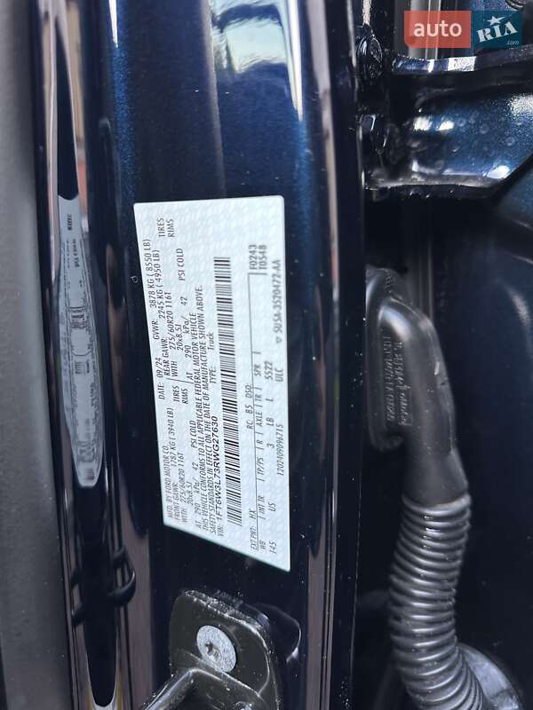 Пікап Ford F-150 2024 в Стрию