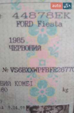 Хэтчбек Ford Fiesta 1986 в Николаеве