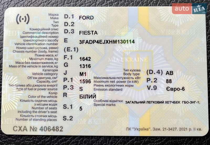 Хэтчбек Ford Fiesta 2017 в Сумах