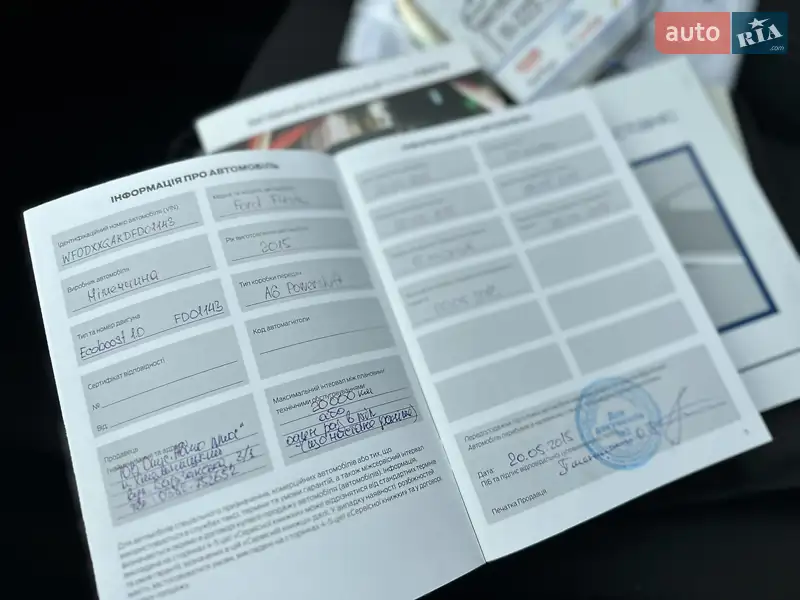 Хетчбек Ford Fiesta 2015 в Вінниці документ 3 фото Хетчбек Ford Fiesta 2015 в Вінниці документ