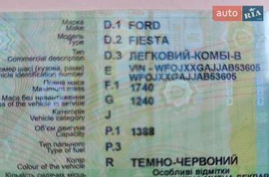 Хэтчбек Ford Fiesta 2010 в Днепре