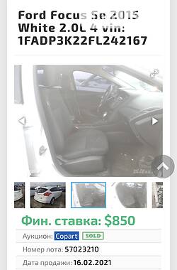 Хетчбек Ford Focus 2015 в Калуші