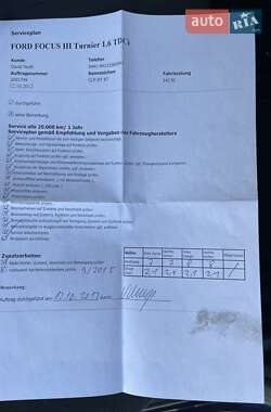 Универсал Ford Focus 2011 в 