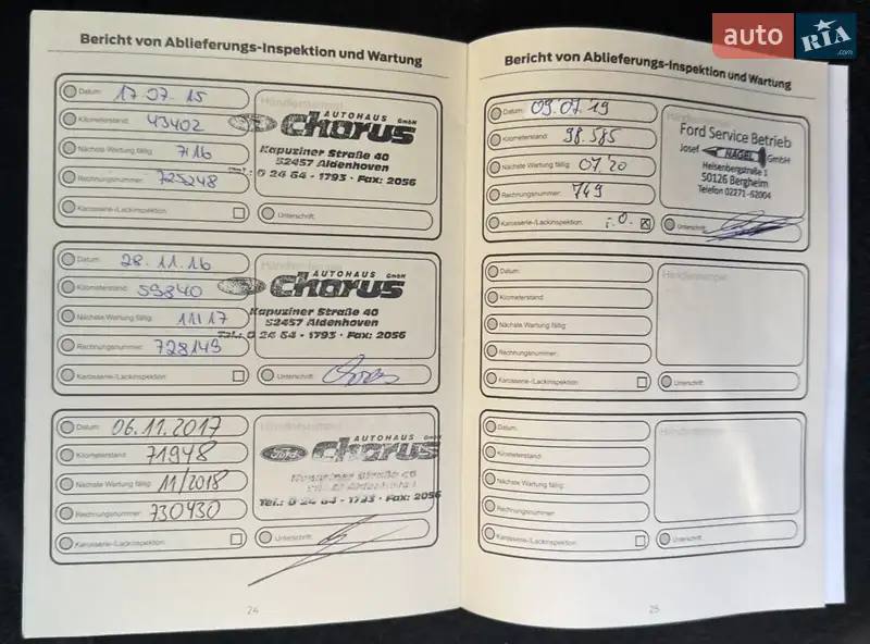 Универсал Ford Focus 2012 в Виннице документ