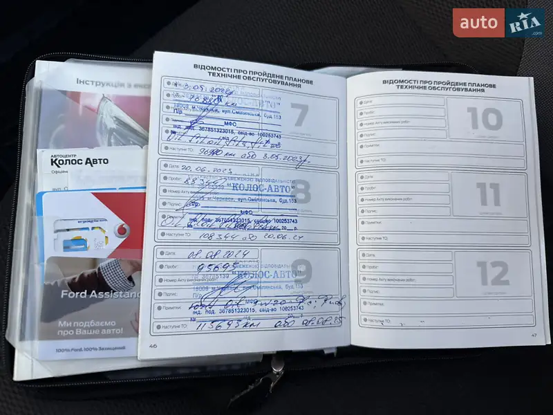 Хэтчбек Ford Focus 2013 в Черкассах документ