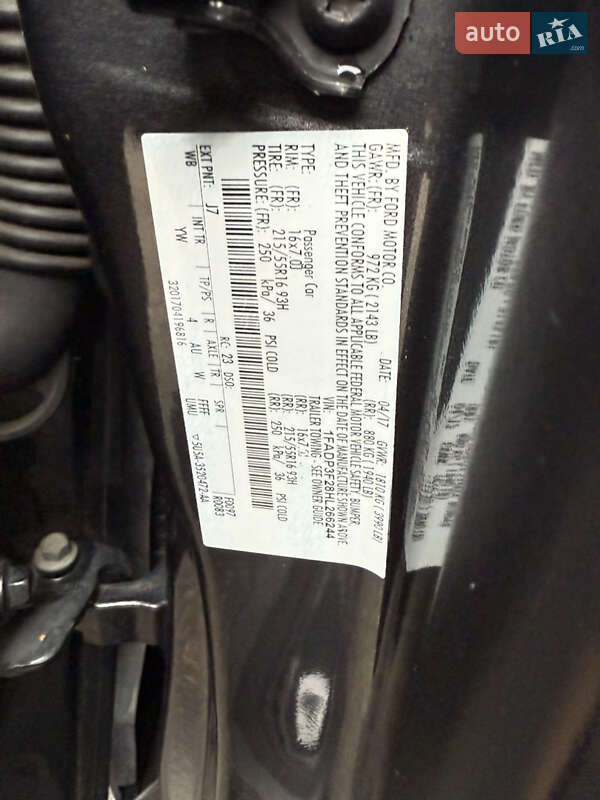 Седан Ford Focus 2017 в Києві