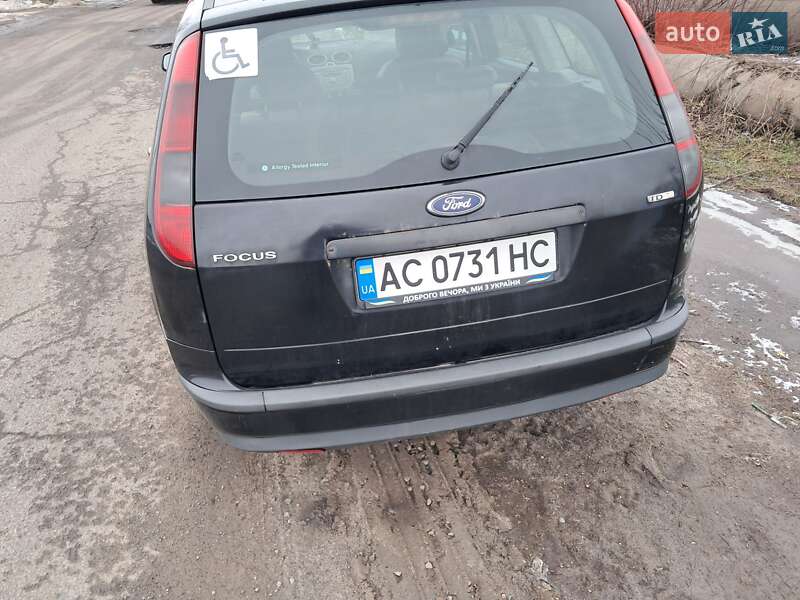 2005 Ford Focus, VIN WF0WXXGCDW5K68611:plate — фото 1 (autoria)