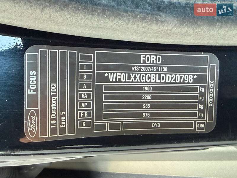 Универсал Ford Focus 2013 в Стрые