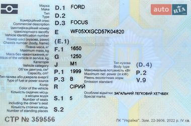 Хетчбек Ford Focus 2007 в Ізяславі