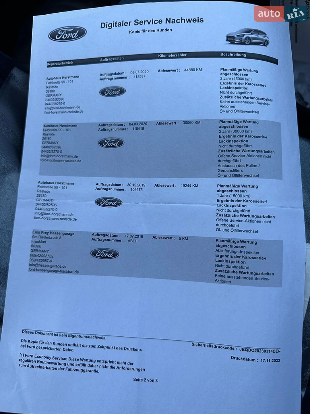 2019 Ford Focus - мініатюра 61