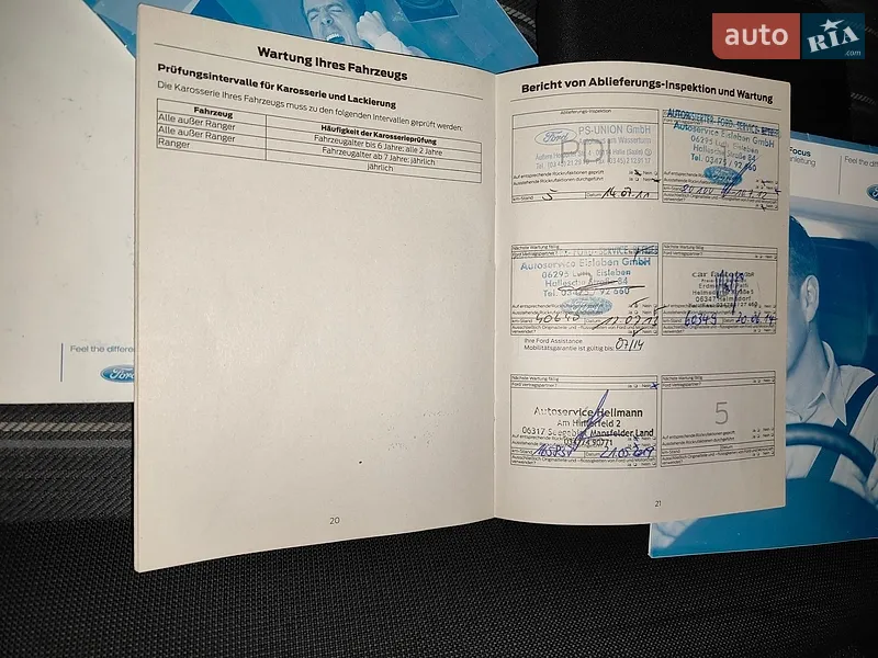 Универсал Ford Focus 2010 в Бурштыне документ