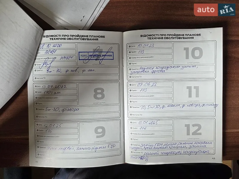 Хетчбек Ford Focus 2013 в Києві документ