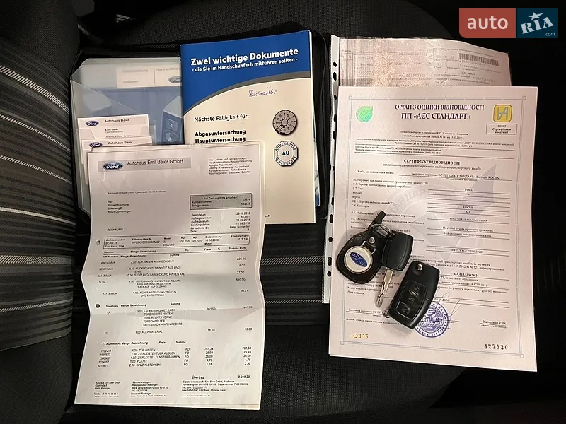 Универсал Ford Focus 2009 в Звягеле документ